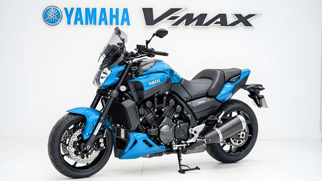 Yamaha VMAX 2026 Concepto | Moto Cruiser Hiperdeportiva Potente, Diseño Agresivo, Estilo Futurista, Velocidad Máxima, Motor y Revisión Completa