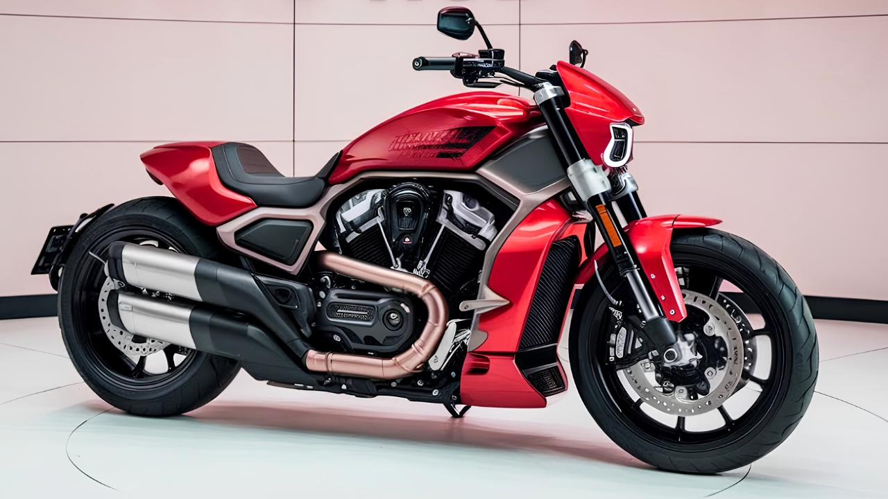 Harley-Davidson V 2026 Concepto | Moto Cruiser Muscle Bike de Alto Rendimiento, Diseño Agresivo, Estilo Futurista, Potencia Extrema, Velocidad Máxima y Revisión Completa