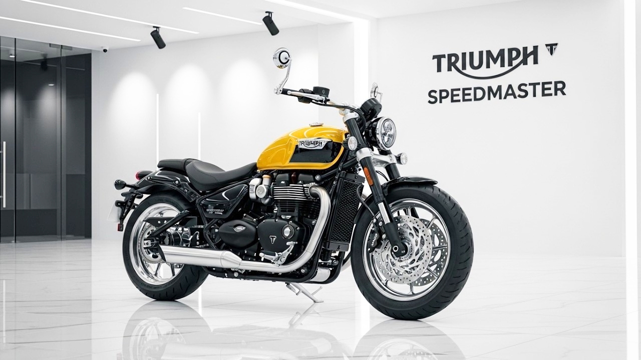Triumph Speedmaster 2026: La Moto Cruiser Elegante con Potencia, Comodidad y Estilo Clásico Moderno