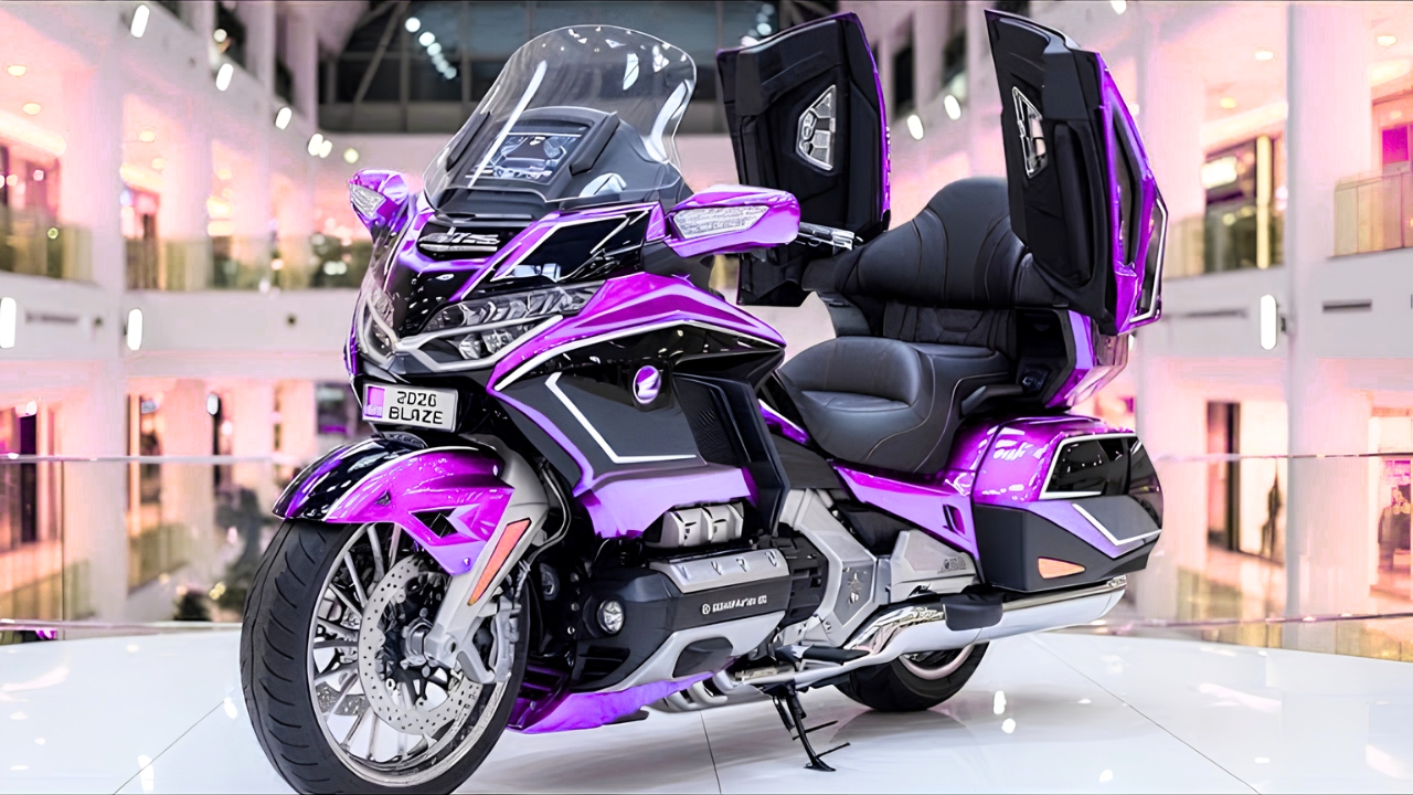 Honda Gold Wing 2026 Concepto | Moto Touring de Lujo, Confort Extremo, Tecnología Avanzada, Motor Potente, Diseño Premium y Revisión Completa
