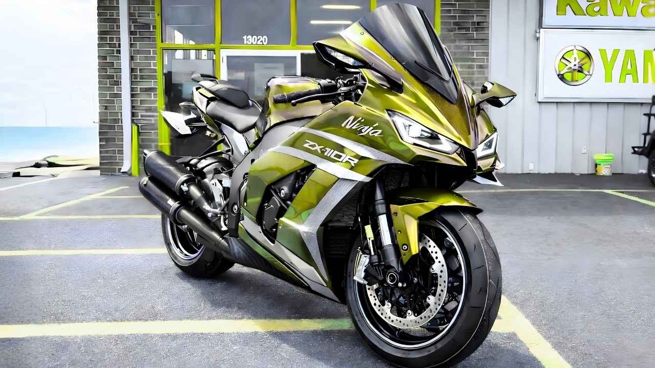 2026 Kawasaki Ninja ZX-10R en Color Marrón Profundo – Potencia y Estilo Deportivo