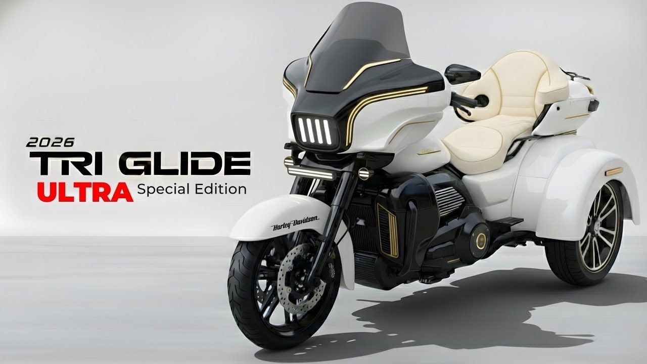 NUEVA Harley-Davidson Tri Glide Ultra Edición Especial 2026 – Triciclo Touring de Lujo, Potencia V-Twin, Confort Máximo en Largas Distancias y Diseño Premium Legendario