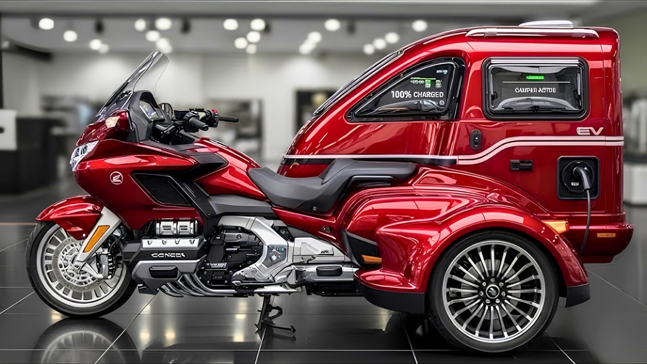 Honda Gold Wing – Ultimate Luxury Touring Motorcycle with Powerful Engine, Advanced Comfort Features, Smooth Long-Distance Riding Experience & Premium Design for Highway Adventures