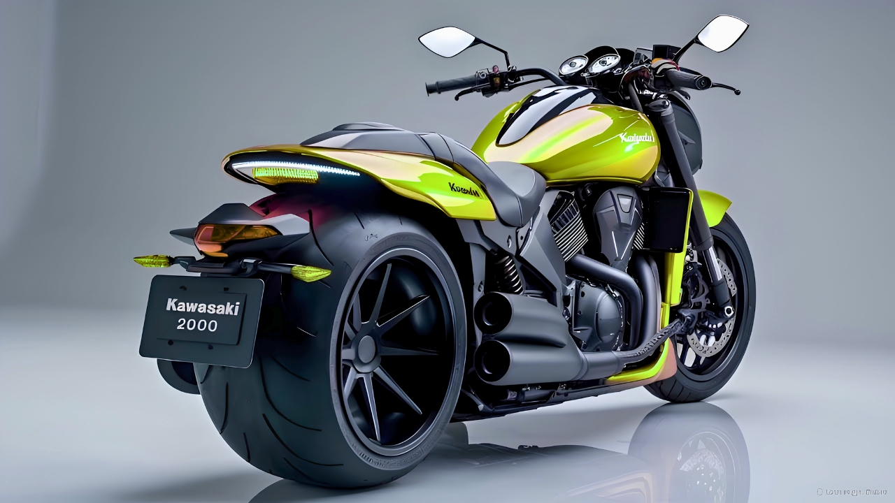 Kawasaki Vulcan 2000: moto cruiser de gran cilindrada con diseño imponente, torque brutal y máxima comodidad para conducción en ruta sin límites