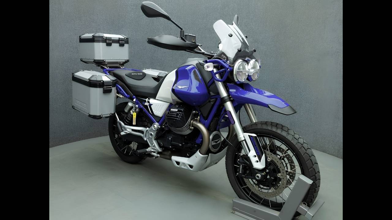 Moto Guzzi V85 TT Adventure E5 con ABS 2026 – Motocicleta Trail Moderna para Viajes y Aventuras Extremas