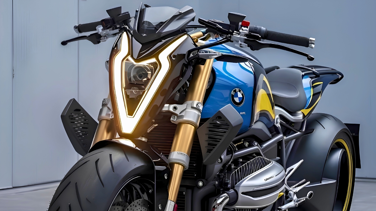 BMW R1300 Titan: La Motocicleta de Concepto de Alto Rendimiento con Diseño Futurista, Potencia Extrema y Tecnología Avanzada de BMW