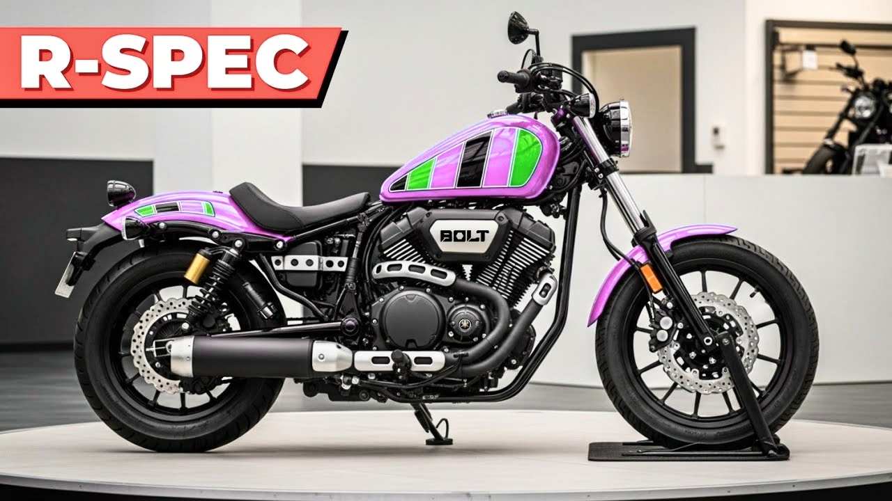 Yamaha Bolt R-Spec 2026 : Nueva Moto Cruiser con Estilo y Potencia Moderna