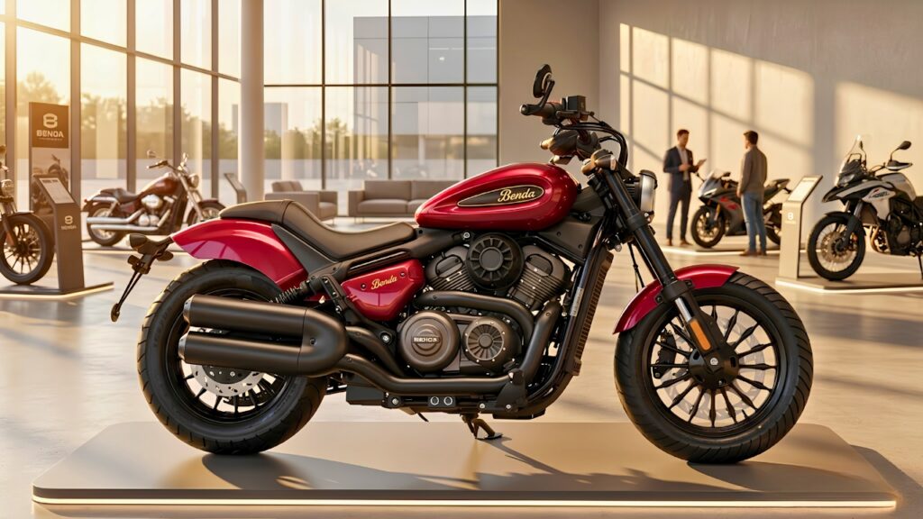 Benda Chinchilla 350 2026: La Moto Cruiser Automática con Motor V-Twin que Sorprende a Todos