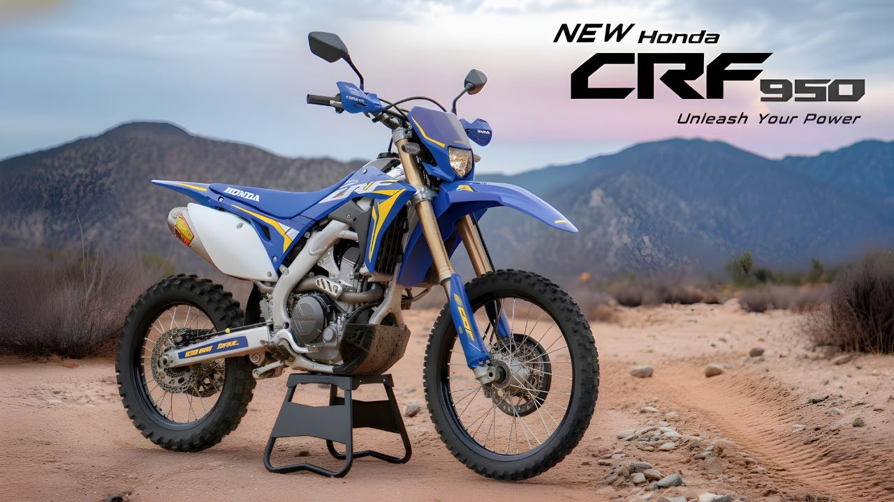 Honda CRF950: La Nueva Motocicleta Adventure que Combina Potencia, Tecnología y Rendimiento para Cualquier Terreno