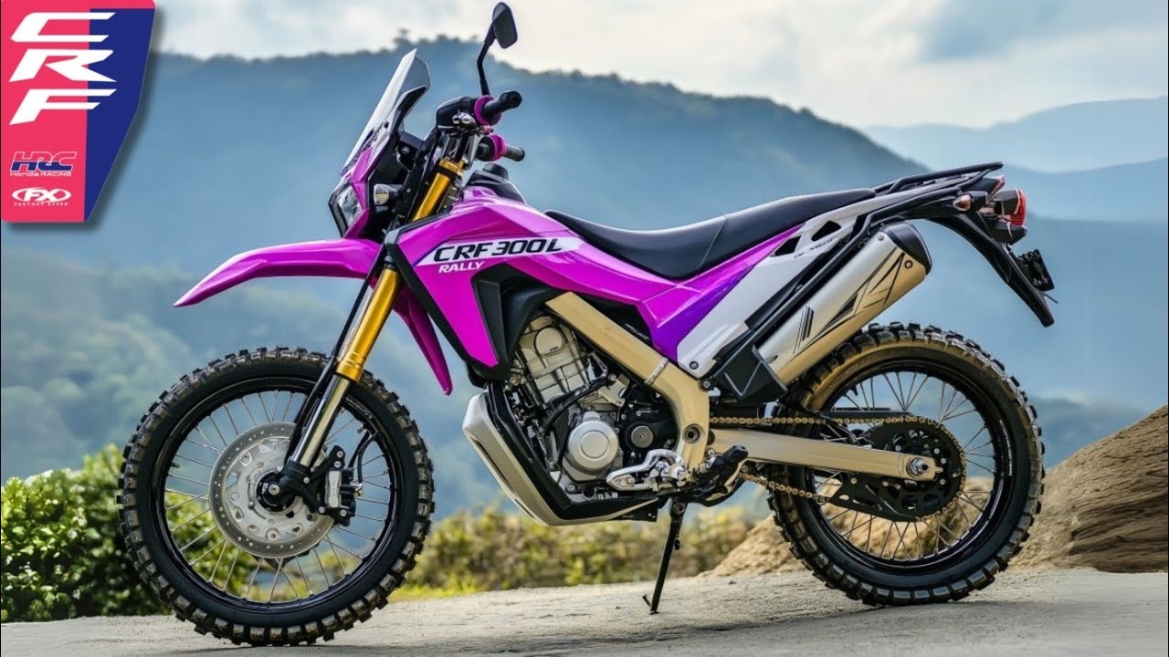 Honda CRF300L Rally: La moto de aventura perfecta para carretera y terreno difícil