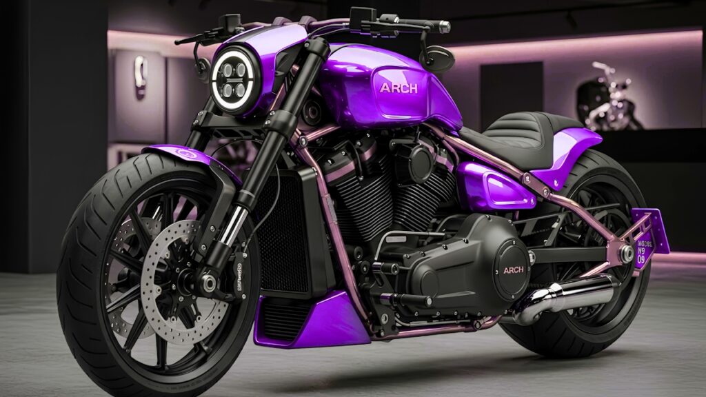 ARCH KRGT-1: La Motocicleta de Lujo con Potencia y Diseño Exclusivo