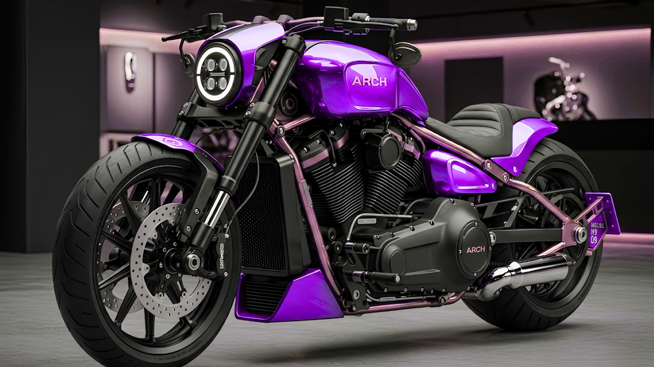 ARCH KRGT-1: La Motocicleta de Lujo con Potencia y Diseño Exclusivo