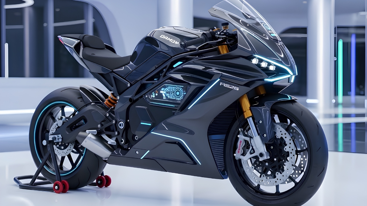 Damon HyperSport HS 2026: La Motocicleta Eléctrica Deportiva con Tecnología Inteligente y Alto Rendimiento