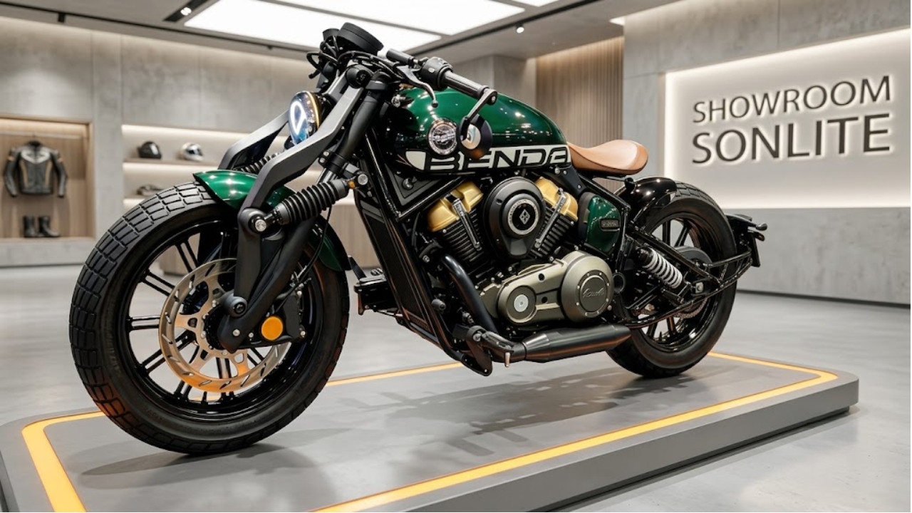 Nueva Benda Napoleon Bob 250: Descubre la Bobber Retro con Diseño Moderno, Tanque Verde y Mucho Estilo