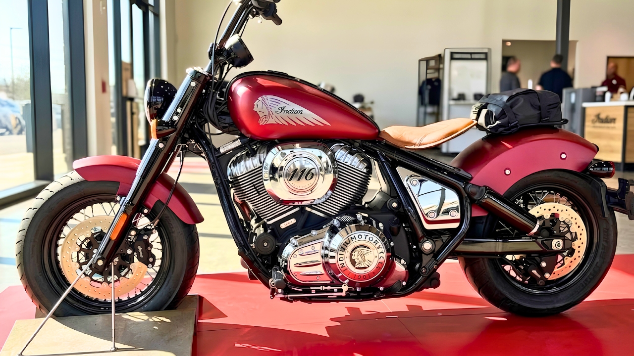 Indian Chief Bobber 2026: La Nueva Moto con Acabado Negro Brillante y Estilo Bobber que Impresiona