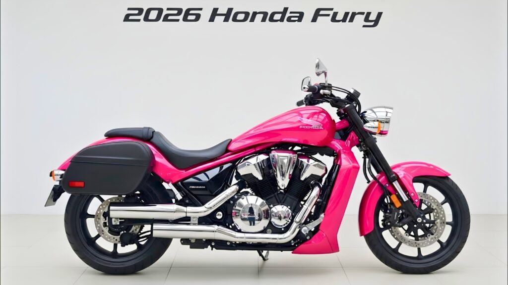 Honda Fury 2026: La Motocicleta Chopper Más Elegante y Potente para los Amantes de la Carretera