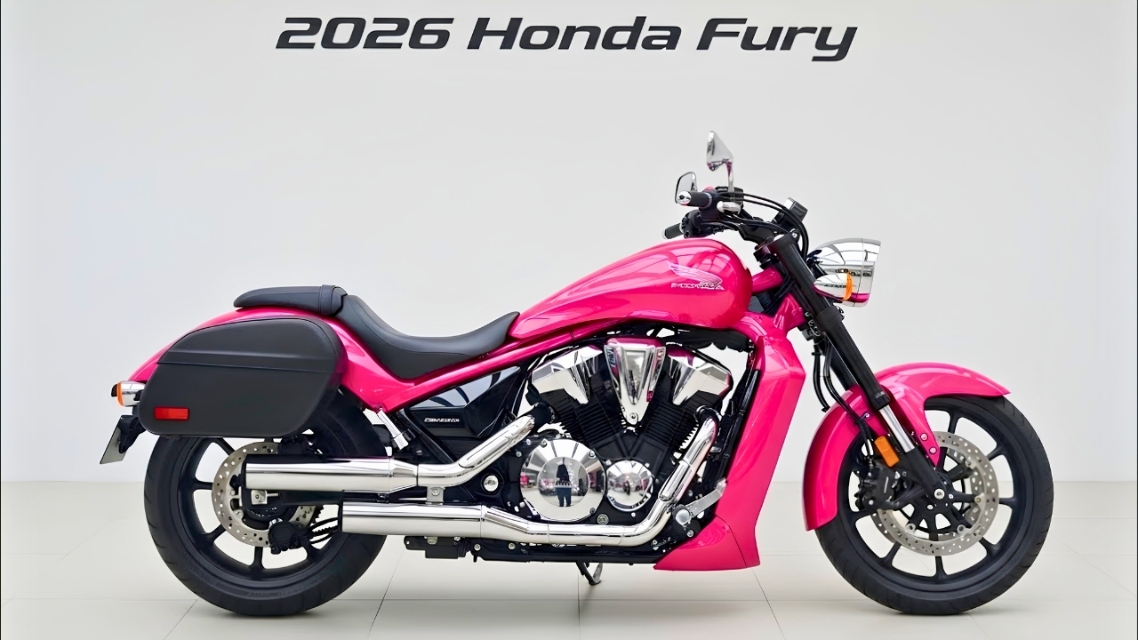 Honda Fury 2026: La Motocicleta Chopper Más Elegante y Potente para los Amantes de la Carretera